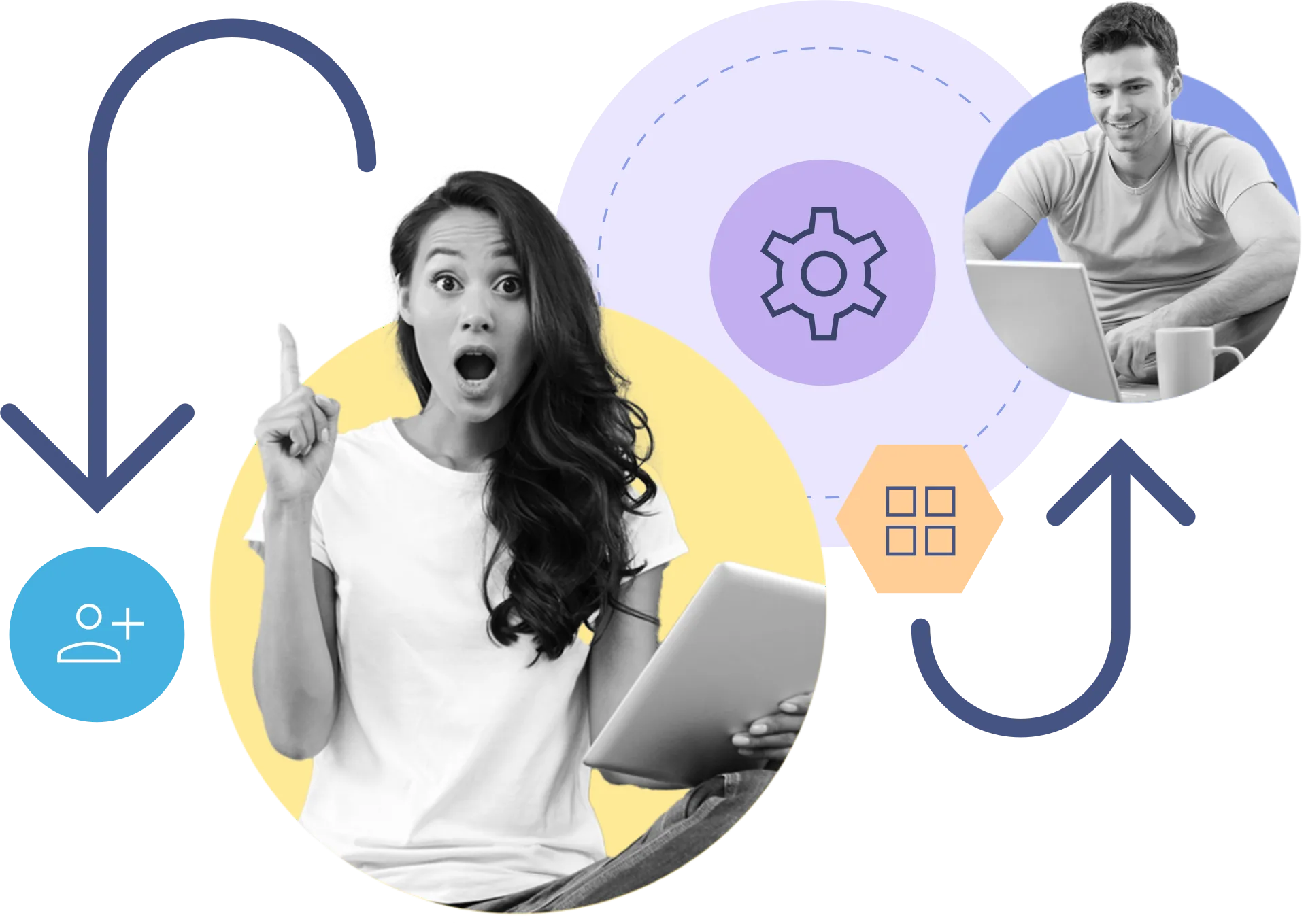Team of Atlassian experts collaborating on a project